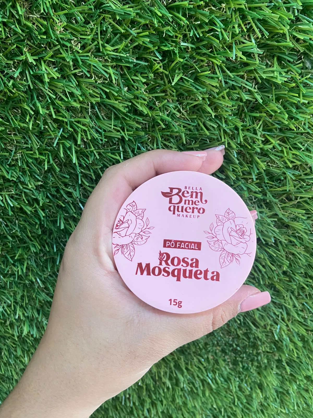 Pó Facial Rosa Mosqueta Bella Bem Me Quero